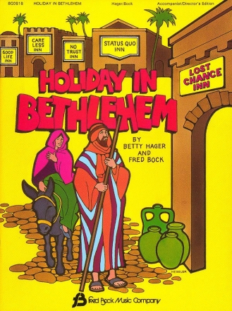 Betty Hager_Fred Bock, Holiday In Bethlehem Chor Partitur