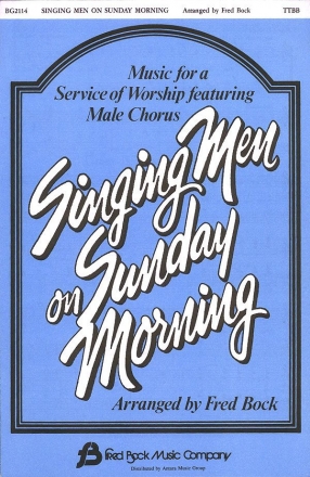 Singing Men on Sunday Morning #1 (Collection) TTBB Chorpartitur