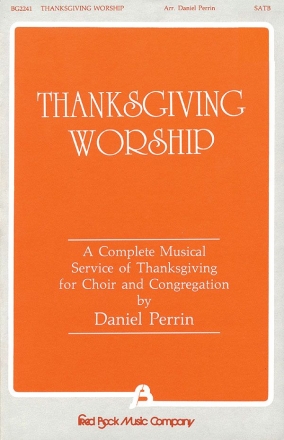Thanksgiving Worship SATB Chorpartitur