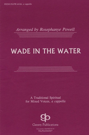 Wade In The Water SATB Chorpartitur