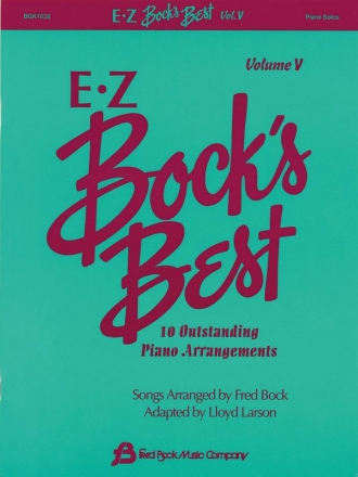 E Z Bock?s Best #5 Klavier Buch