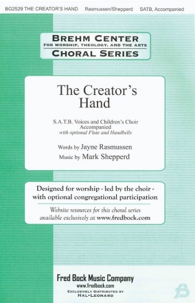 Mark Shepperd, The Creator'S Hand SATB Chorpartitur