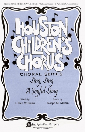 Joseph M. Martin, Sing, Sing A Joyful Song 2-Part Choir Chorpartitur