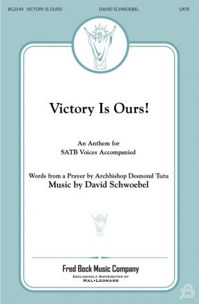 David Schwoebel, Victory Is Ours Vocal Chorpartitur