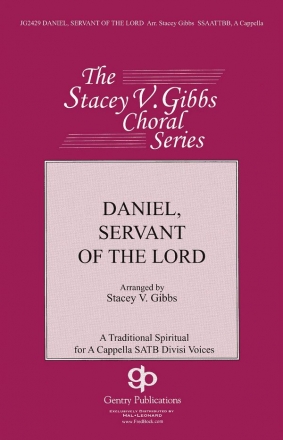 Daniel, Servant Of The Lord SATB Chorpartitur