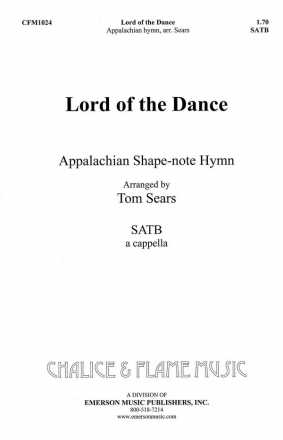 Tom Sears, Lord of the Dance SATB Chorpartitur