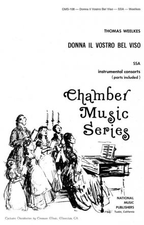 Robert Carl, Donna Il Vostro Bel Viso SSA Chorpartitur