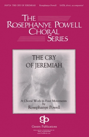 Rosephanye Powell, The Cry of Jeremiah SATB Chorpartitur