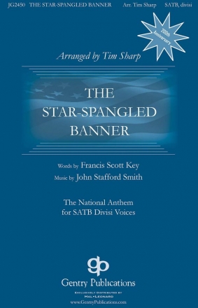 John Stafford Smith, The Star-Spangled Banner SSAATTBB a Cappella Chorpartitur