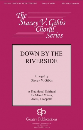 Down by the Riverside SATB a Cappella Chorpartitur