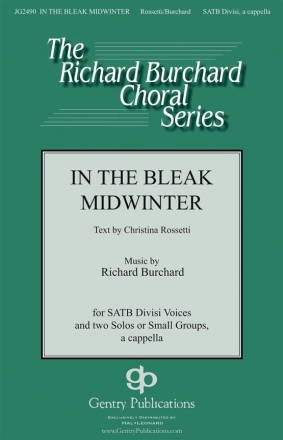 Richard Burchard, In the Bleak Midwinter SATB Chorpartitur