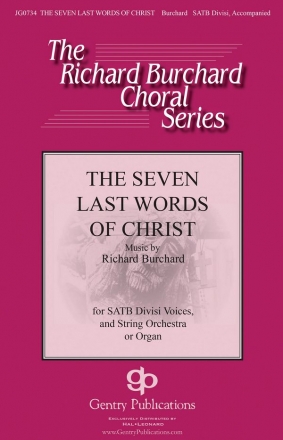 Richard Burchard, Seven Last Words of Christ SATB Chorpartitur