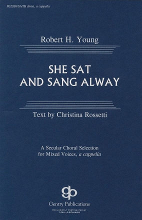 Robert H. Young, She T And Ng Alway SATB Chorpartitur