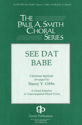 Christmas Spiritual, See that babe SATB Chorpartitur