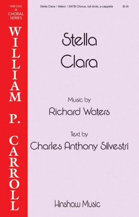 Anthony Silvestri, Stella Clara SATB Chorpartitur