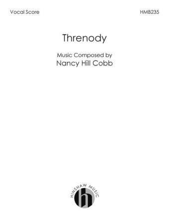 Nancy Cobb, Threnody SATB Divisi, Piano Chorpartitur