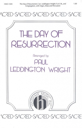 The Day Of Resurrection SATB and Organ Chorpartitur