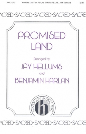 Promised Land SATB and Keyboard Chorpartitur