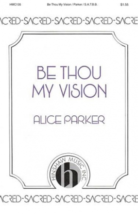 Be Thou My Vision SATB, Keyboard Or Harp Chorpartitur