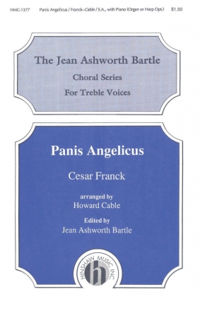 Csar Franck, Panis Angelicus SA, Piano Chorpartitur