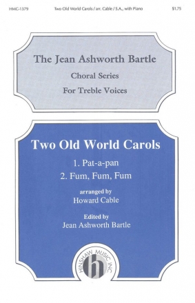 Two Old World Carols SA, Piano Chorpartitur