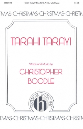 Christopher Boodle, Tarah! Taray SATB and Keyboard Chorpartitur