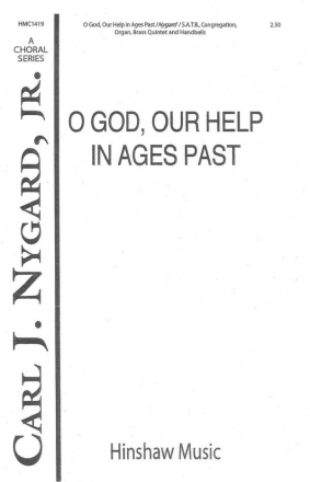 William Croft, O God, Our Help In Ages Past SATB, Congregation, Organ, Brass Quintet, Handbells Chorpartitur