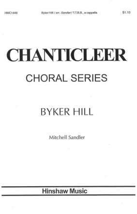 M. Sandler, Byker Hil TTBB Chorpartitur