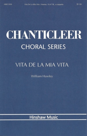 Vita De La Mia Vita for mixed choir a cappella choral score