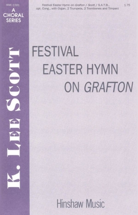 Festival Easter Hymn On Grafton SATB, Piano Chorpartitur