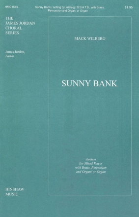 Sunny Bank SATB and Organ Chorpartitur