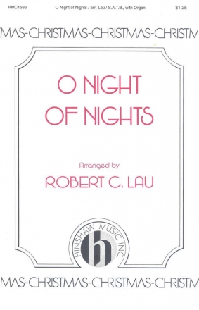 O Night Of Nights SATB and Organ Chorpartitur