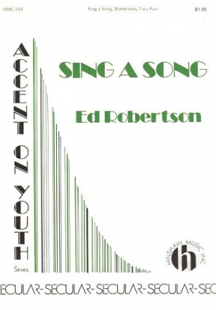 Edwin Robertson, Sing A Song 2-Part, any combination, Piano, Bells, Triangle, Tub Or Bongo Drum Chorpartitur