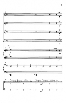 I Saw Three Ships SATB, Piano [Four Hands] Chorpartitur