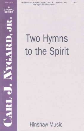 Thomas William, Two Hymns To The Spirit SATB and Organ Chorpartitur