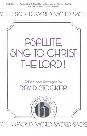 Michael Praetorius, Psallite, Sing To Christ The Lord SATB and Keyboard Chorpartitur