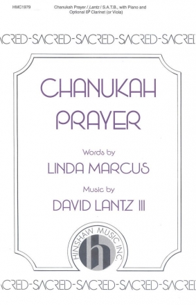 David III Lantz, Chanukah Prayer SATB Chorpartitur