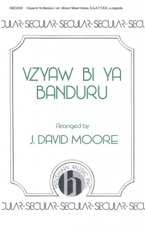 Vzyawbi Ya Banduru SAATTBB, Bass and Tenor Solo, a Cappella Chorpartitur