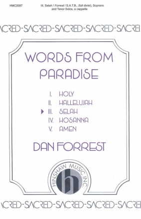 Dan Forrest, Selah SATB Divisi with Soprano and Tenor , a Cappella Chorpartitur