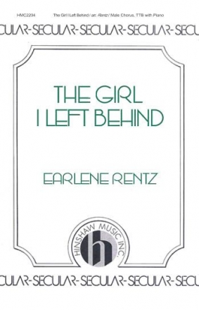 The Girl I Left Behind TTB, Piano Chorpartitur