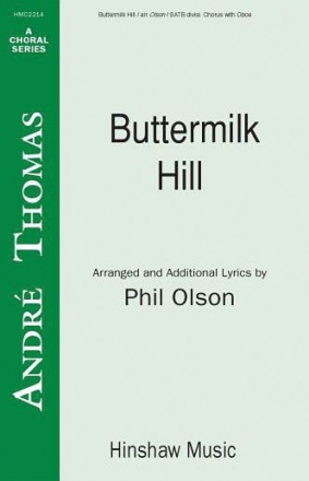 Buttermilk Hill SATB Divisi, Oboe Chorpartitur