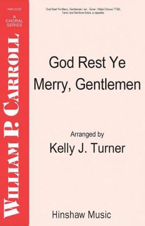 God Rest Ye Merry Gentlemen TTBB, Tenor & Baritone Soloists, a Cappella Chorpartitur