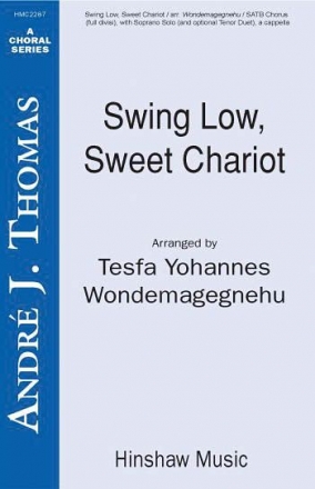 Swing Low, Sweet Chariot SATB, Divisi, Tenor Solo, a Cappella Chorpartitur