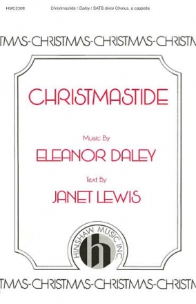 Eleanor Daley, Christmastide SATB Divisi a Cappella Chorpartitur