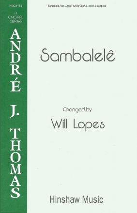 Sambalele SATB a Cappella Chorpartitur