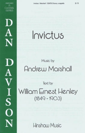 Andrew Marshall, Invictus SSATB a Cappella Chorpartitur