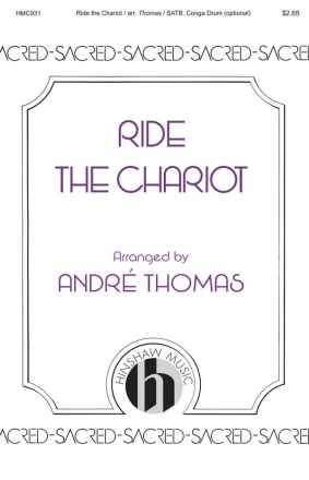 Ride The Chariot SATB a Cappella Chorpartitur