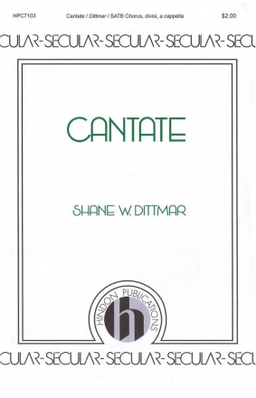 Shane W. Dittmar, Cantate Vocal Buch