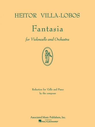 Heitor Villa-Lobos, Fantasia Cello und Klavier Buch