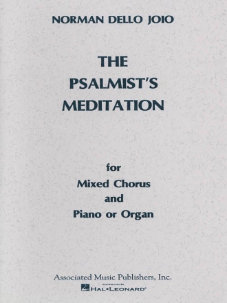 Norman Dello Joio, Psalmist's Meditation SATB Chorpartitur